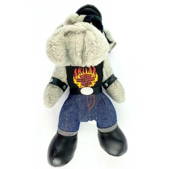 Harley davidson on sale stuffed bulldog